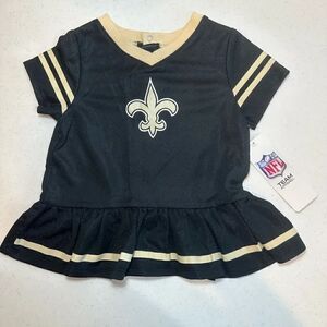 NFL New Orleans Saints Team Apparel Dress One Piece 18 Months Infant/Baby Girls